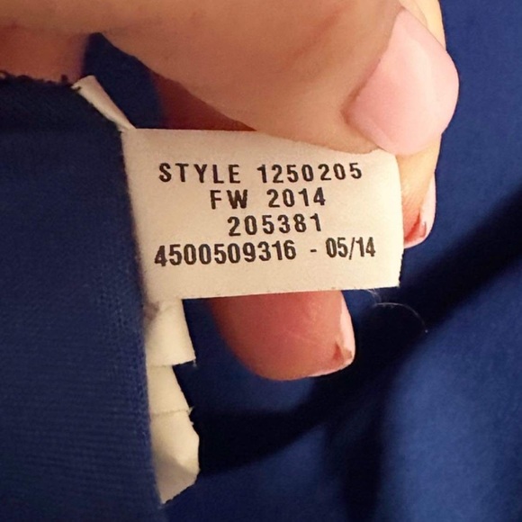 Under Armour Running Pullover Half Zip Jacket Royal Blue Semi-fitted Heat Gear - Picture 7 of 9